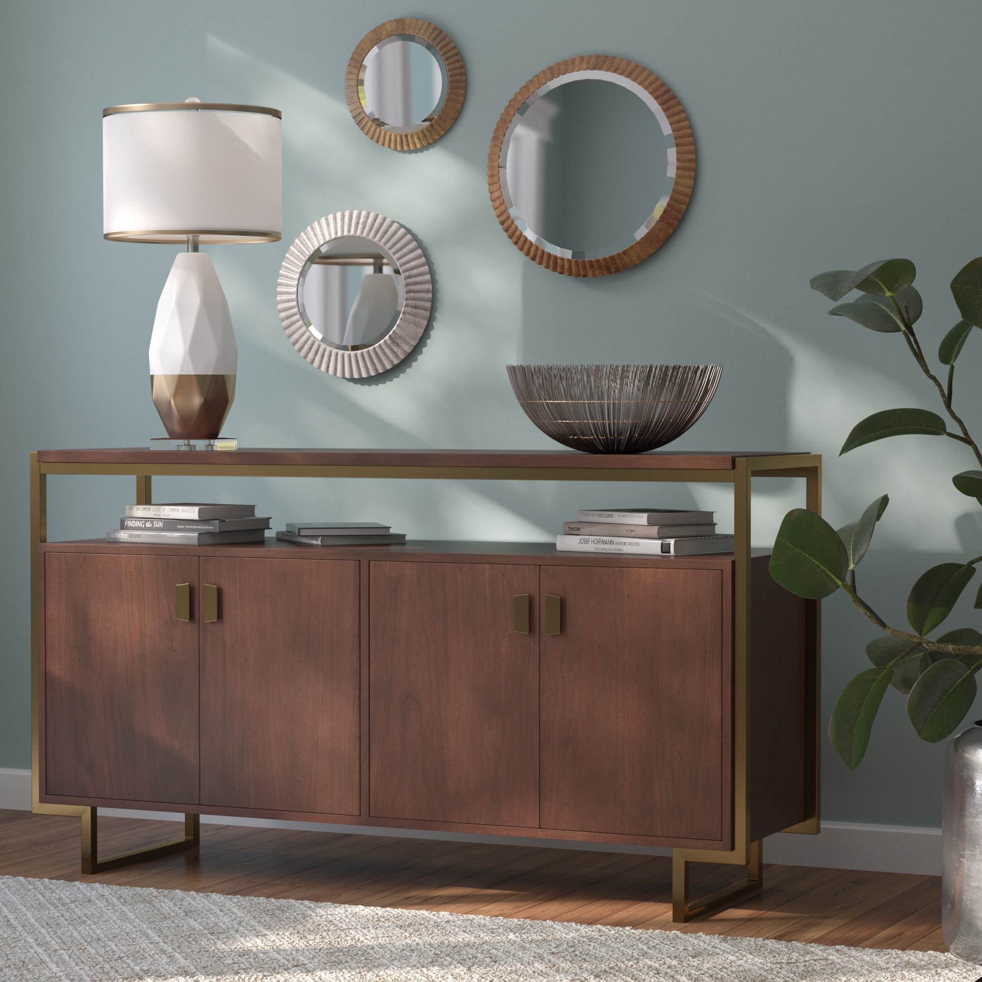 Brayden Studio 3 Piece Wall Mirror Set & Reviews Wayfair